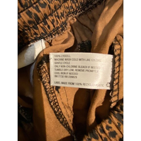 Knox Rose XS  Lightweight Jogger  Pants Cheetah Animal Print - Picture 5 of 8
